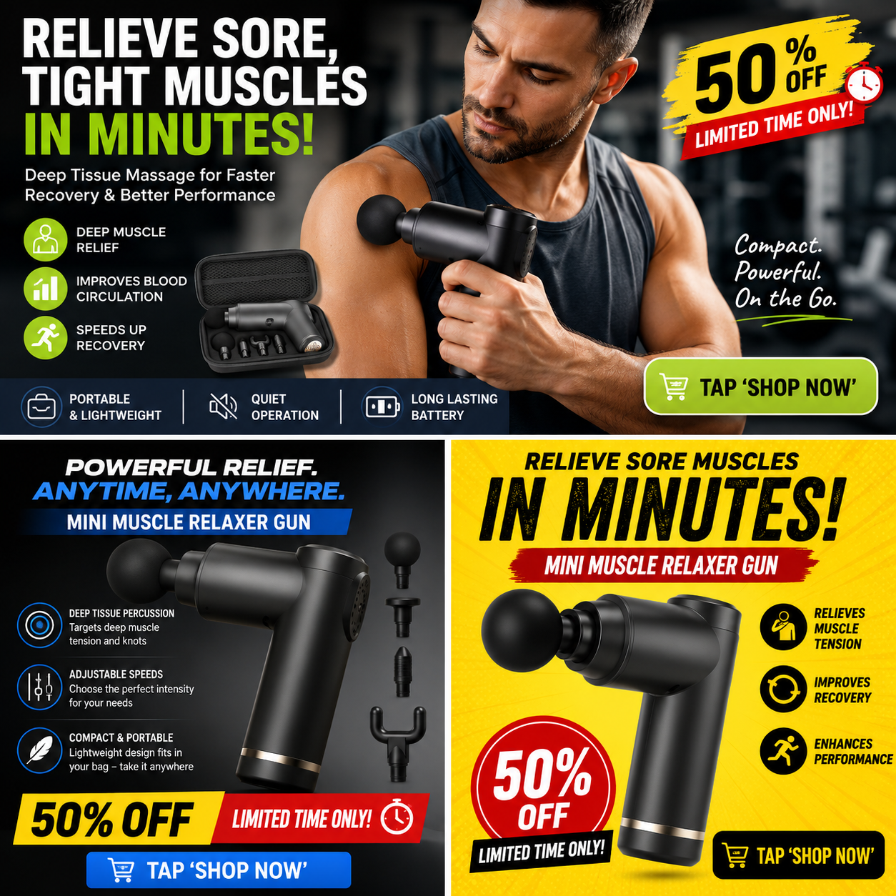 Mini Muscle Relaxer Gun